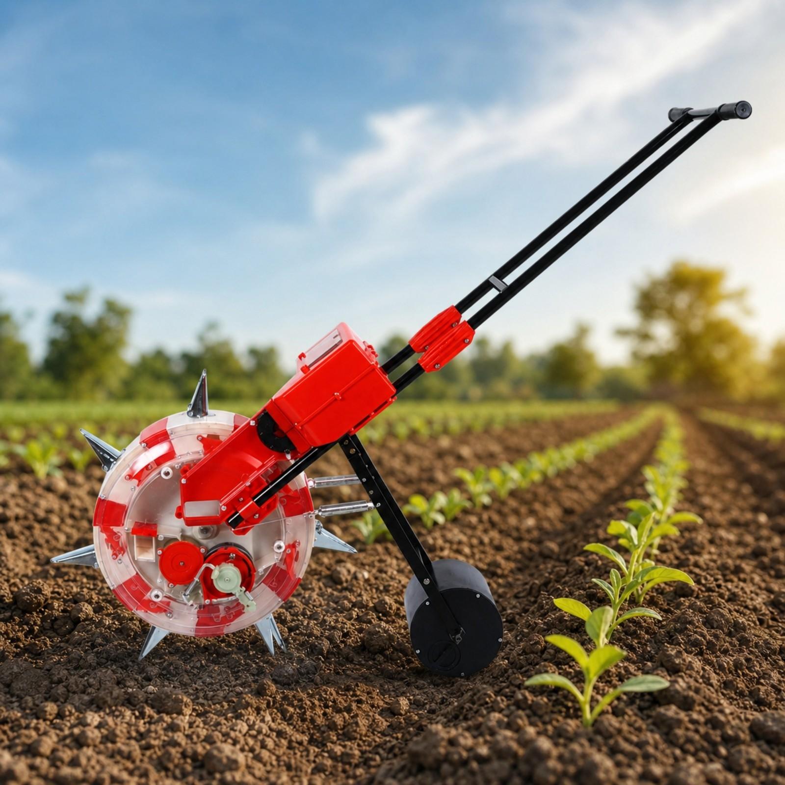 Manual Seeder Hand - Seed Planter Tool Hand Push Seeder