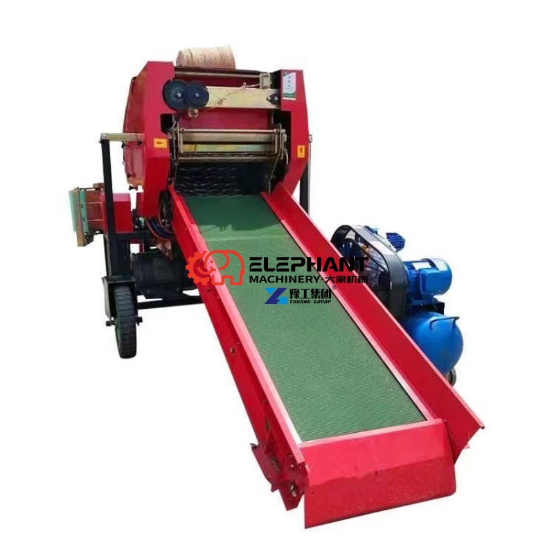 Silage Baler Machine - Diesel Grass Silage Baler Wrapper Packing