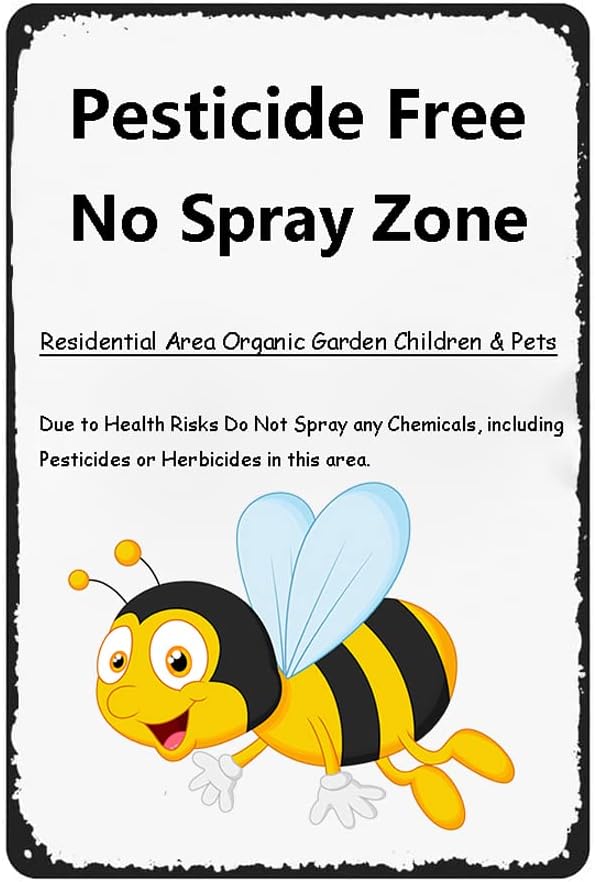 Pesticide free Yard Sign Garde - Farming Zone recension och pris