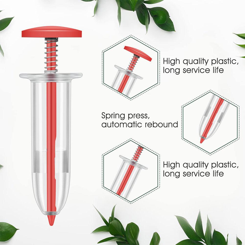 1/3PCS Manual Seed Dispenser P - Manual Seeder Hand recension och pris
