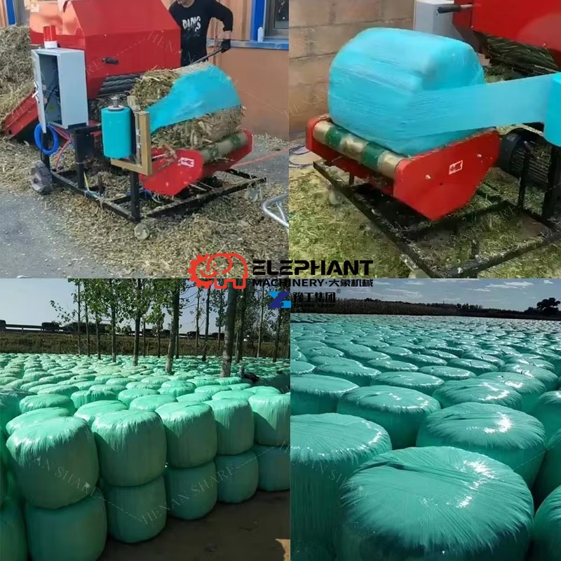 Automatic Corn Silage Bagging  - Silage Baler Machine recension och pris