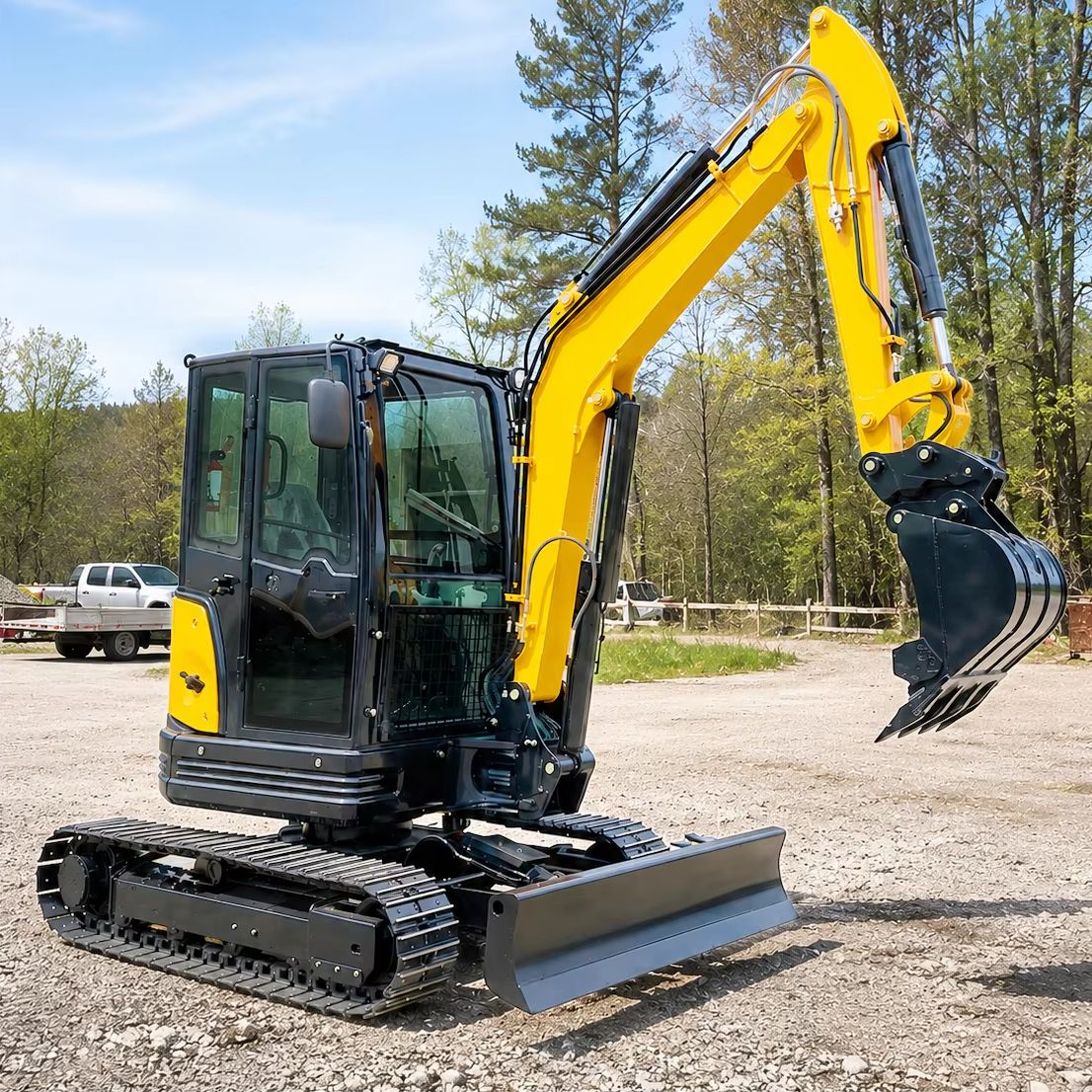 Custom Mini Excavator 3.5 Ton  - Agriculture Farming Types recension och pris