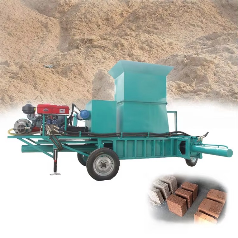 Mobile Diesel Hydraulic Alfalf - Silage Baler Machine recension och pris
