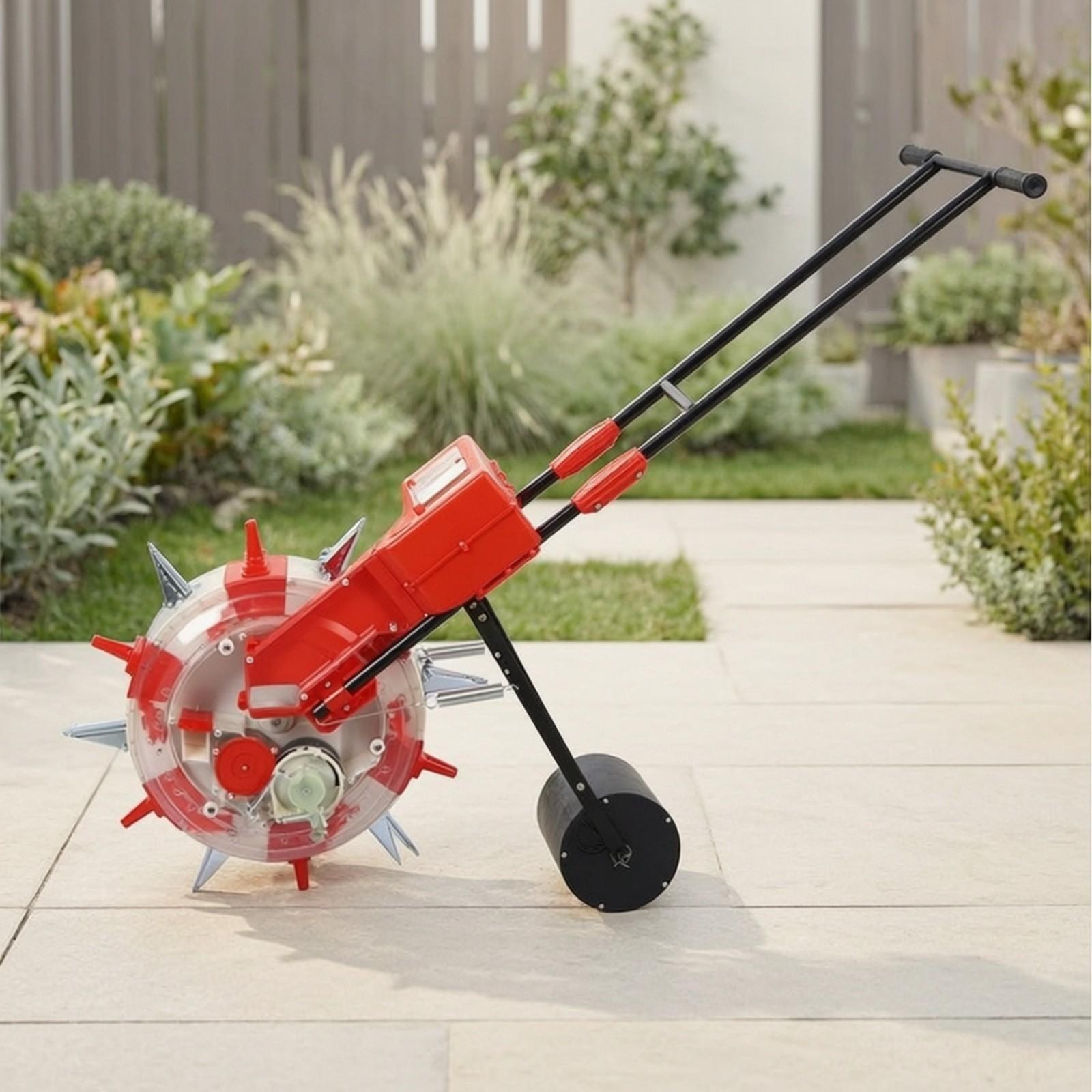 Seed Planter Tool Hand Push Se - Manual Seeder Hand recension och pris