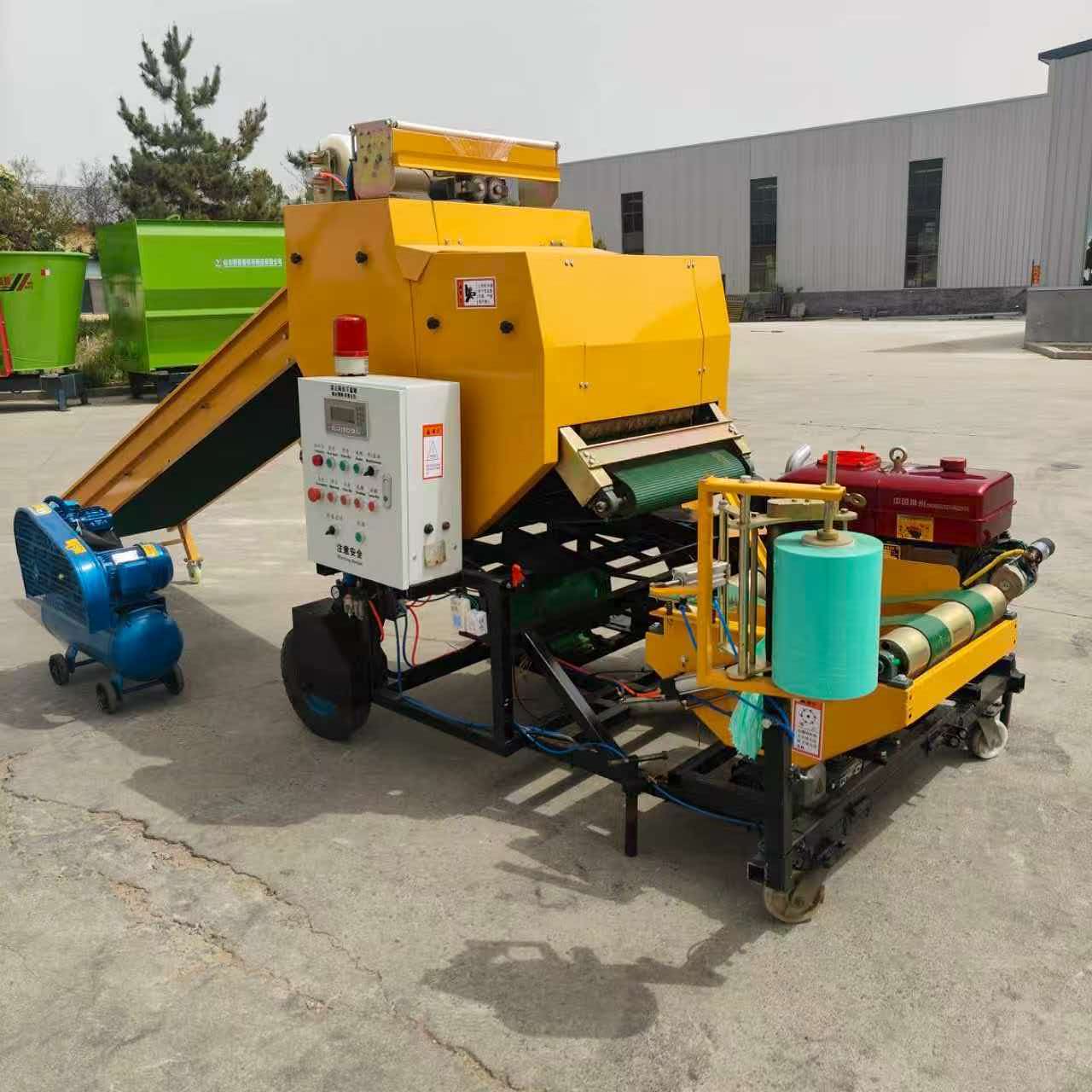 Silage Baler Wrapper Machine F - Silage Baler Machine recension och pris