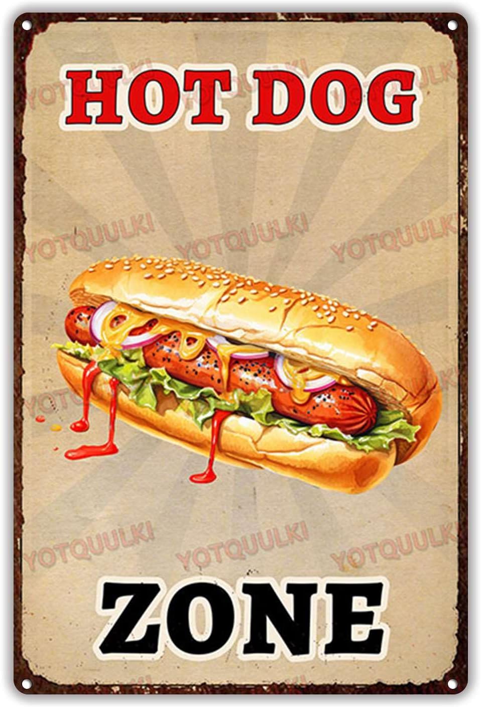 Hot Dog Zone Wall Art Canvas F - Farming Zone recension och pris